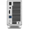Išorinis HDD korpusas OWC Mercury Elite Pro Dual White 2× 3,5 col. SATA diskams, RAID 0/1/SPAN, USB Type‑B