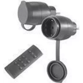 REV Smartplug-Kit mini belaidis kištukinis modulis 433,05–434,79 MHz juodas