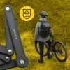 Segmentinė dviračio spyna MANTA XR00FL01 su rėmo laikikliu