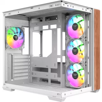 Thermaltake View 380 WS ARGB Midi bokštas Baltas