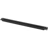 Kabelių tvarkymo juosta helos 328897 1U juoda 48,3 cm