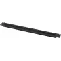 Kabelių tvarkymo juosta helos 328897 1U juoda 48,3 cm