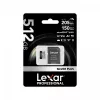 „Lexar“ 512GB UHS-I microSDXC SILVER PLUS atminties kortelė