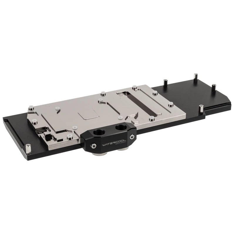 Vandens aušintuvas Heatkiller IV pilnas GPU blokas Radeon RX 5700 XT – Acetal viršus su nikeliuotu variniu pagrindu
