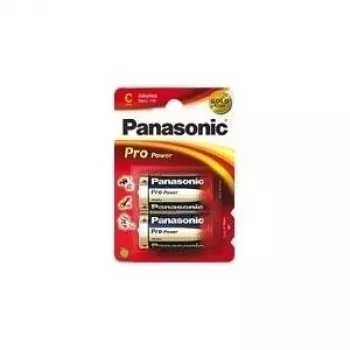 Panasonic 1x2 LR14PPG – Šarminė baterija – 1,5 V – 2 vnt. – Mėlyna – Auksinė – Raudona – 25