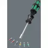 Wera Kraftform Kompakt 27 Set 1 atsuktuvų rinkinys su ergonomiškomis rankenomis ir tiksliomis antgaliais