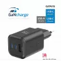 Nešiojamas kelioninis įkroviklis SWISSTEN 22071410 65W dvigubas USB-C greitasis įkrovimas