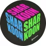 Kėdės kilimėlis Sharkoon SKILLER SFM11 Cube mėlynas/žalias/rožinis poliesteris 1200x1200x5 mm