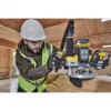 Plunginis frezatorius DeWalt DCW620NT-XJ, akumuliatorinis, bešepetėlis, 18 V, 1600 W, 11–23 tūkst. aps./min., 12,7 mm griebtuvas, dulkių išmetimas, LED, 3,6 kg, dėklas