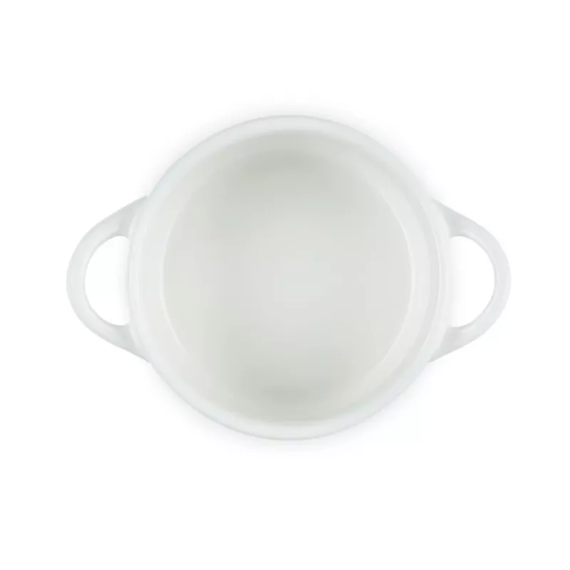 Le Creuset 71901107160100 Mini puodas, 0,25 L, Baltas
