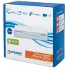 Manhattan 5 prievadų Gigabit Ethernet tinklo jungiklis, darbalaukio dydžio, plastikinis, IEEE 802.3az (Energy Efficient Ethernet), trejų metų garantija, dėžutėje