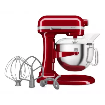 Planetinis maišytuvas KitchenAid 5KSM60SPXEER 375 W pilkas, raudonas, nerūdijantis plienas