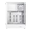 Gamemax T20 WH | Baltas M-ATX korpusas | Be maitinimo šaltinio