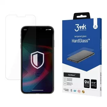 3MK HardGlass Clear apsauginis stiklas Apple iPhone 14 Pro atsparus smūgiams ir įbrėžimams