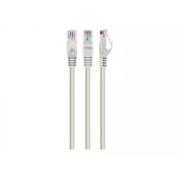 Gembird PP6U-5M tinklo kabelis, 5 m, Cat6, U/UTP, pilka