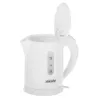 Mesko virdulys MS 1376 | Elektrinis | 850 W | 0,8 L | Plastikinis | 360° sukamas pagrindas | Baltas