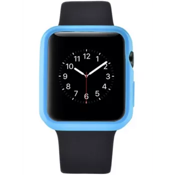 Apsauginis dėklas Devia Apple Watch 38mm, mėlynas