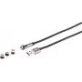 Magnetinis USB-A 3-in-1 kabelis ShiverPeaks 14-19011 — 540° pasukama galvutė, 7 kontaktų, 2,0 m