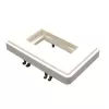 Garbot FUGA modulis 75x50 mm baltas F22