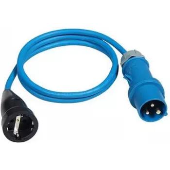 Adapterinis maitinimo kabelis AS Schwabe 1,5 m H07RN-F 3G2,5 su CEE 16A kištuku ir Schuko mova 250V