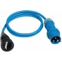Adapterinis maitinimo kabelis AS Schwabe 1,5 m H07RN-F 3G2,5 su CEE 16A kištuku ir Schuko mova 250V