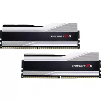 G.Skill Trident Z5 64 GB (2x 32 GB) DDR5-6000 CL32 atminties rinkinys sidabrinis
