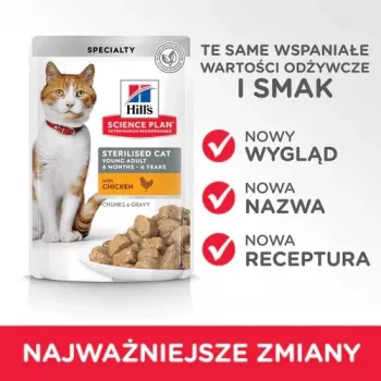 HILL'S Science Plan Adult su vištiena - šlapias kačių ėdalas - 85g