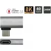 Lyties keitiklis Alcasa USB-AD400 USB-C į USB 4.0 Gen.3x2