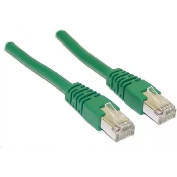 Goobay CAT 6 S/FTP CU 0,5m Žalias pataisos laidas