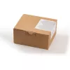 HERMA 6070 siuntų etiketės 80x150 mm su plastikine akute ir užlenktu kampu