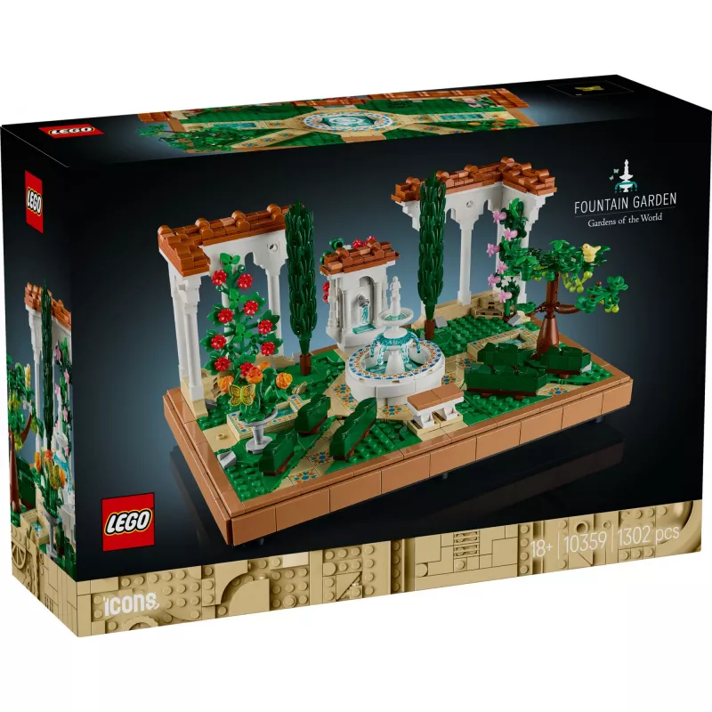 LEGO ICONS 10359 Fontanų sodas