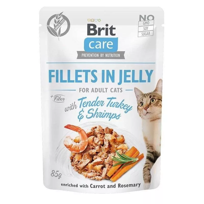 Šlapio maisto pakeliai katėms Brit Care FJ Flavour Box in Jelly 12 x 85 g