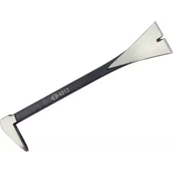 Vinų ištraukiklis c.k tools T4312 250 mm — rankinis vinų nuėmimo įrankis, lenktas nagas, plieninė konstrukcija