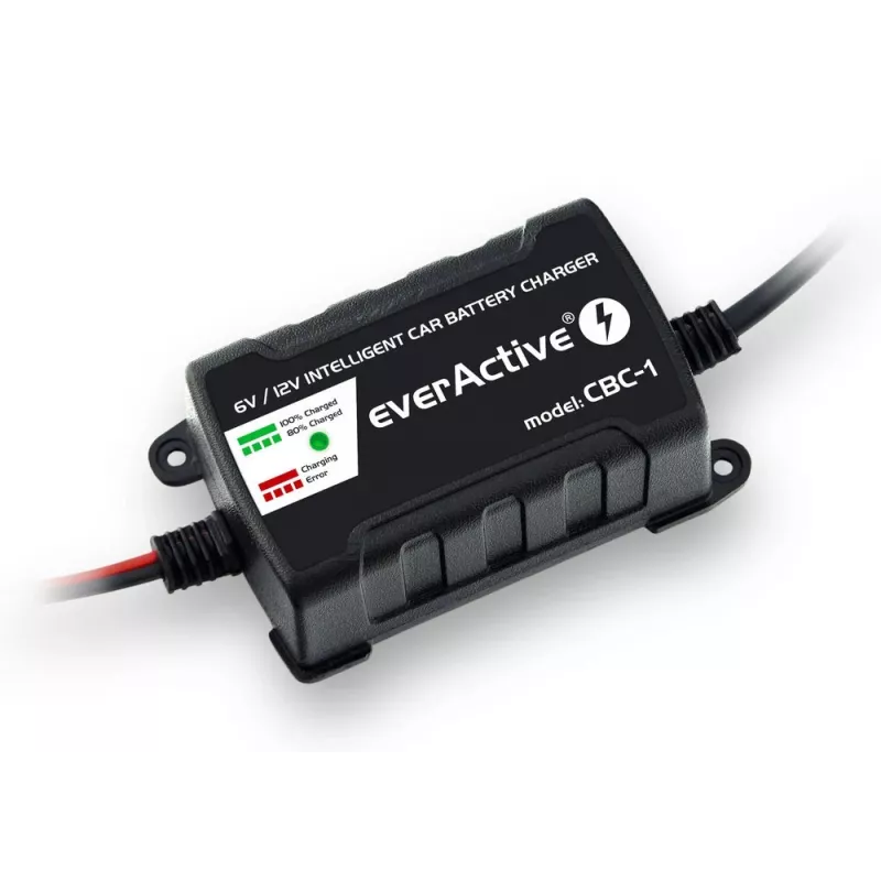 Automobilio akumuliatoriaus įkroviklis everActive CBC1 6V/12V
