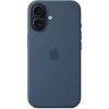 Silicone Case Apple iPhone 16 MagSafe Denim Mėlyna 6.1 colio