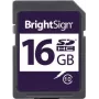 BrightSign 16GB SDHC Class 10 atminties kortelė MLC (SDHC-16C10-1)