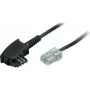 Telefono laidas ShiverPeaks BS70002-6 6m juodas