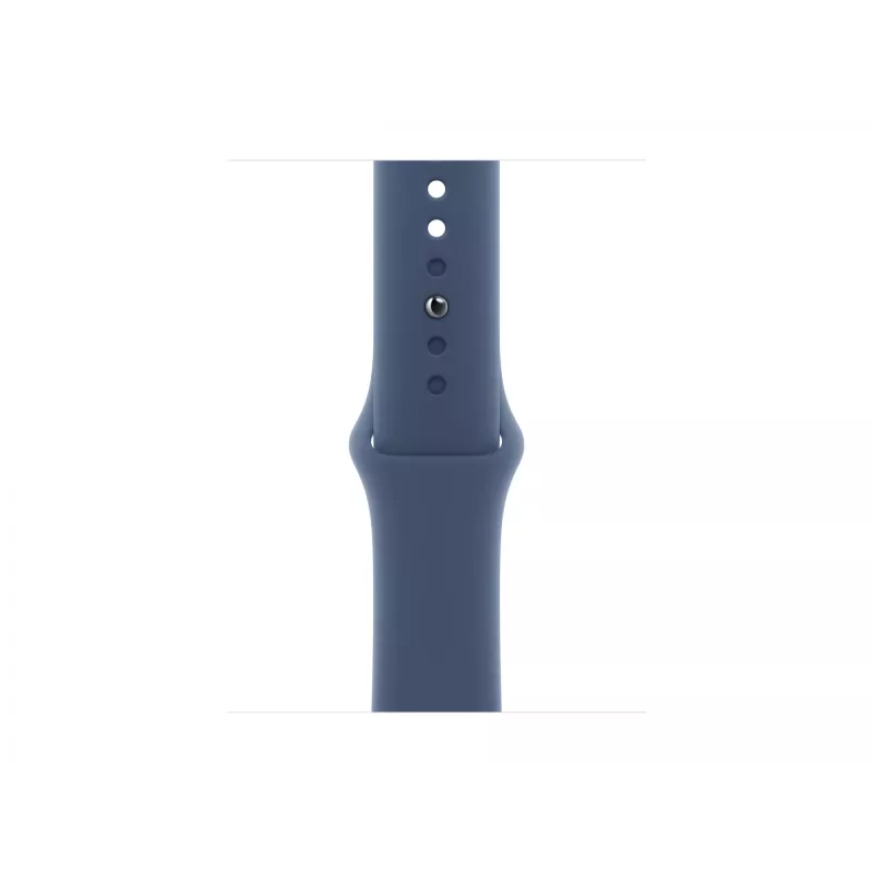 Apple Watch S10 Aluminium Cellular 42mm sidabrinis (Sport apyrankė denim) S/M