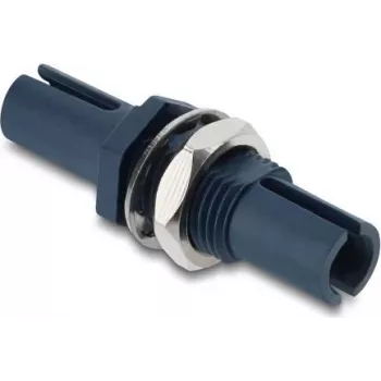 DELOCK šviesolaidinis adapteris HFBR 4515Z Simplex plastikinis movas mėlynas (Bu > Bu)