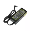 Maitinimo adapteris Green Cell AD123P 65 W 20 V 3,25 A, skirtas Lenovo, vidaus naudojimui, juodas, 2 m kabelis