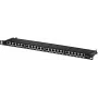 Helos 134334 0.5U Gigabit Ethernet pataisos skydelis pilkas