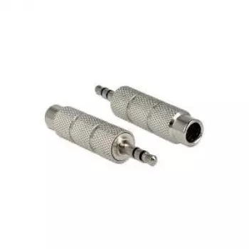 Adapteris lizdų keitimui DeLOCK 65548 3,5 mm → 6,35 mm sidabrinis