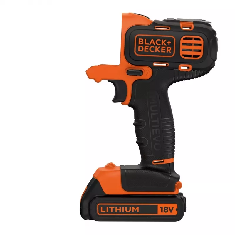Osciliacinis daugiafunkcis įrankis Black & Decker MT218K-QW, juodas/oranžinis, 8500 OPM