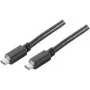 USB laidas ShiverPeaks BS77140-1.5 1,5 m USB 3.2 Gen 2 juodas