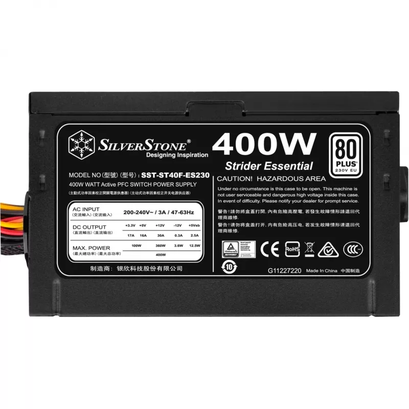 Maitinimo blokas Silverstone ST40F-ES230 400 W