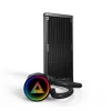 Montech LIGHTFLOW 240 ARGB (B) procesoriaus aušintuvas, 240 mm, skystinis, ARGB