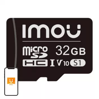 „Imou ST2-32-S1“ 32 GB „MicroSD“ atminties kortelė – 10 klasė, 95 MB/s skaitymas, 25 MB/s rašymas, U1/V10