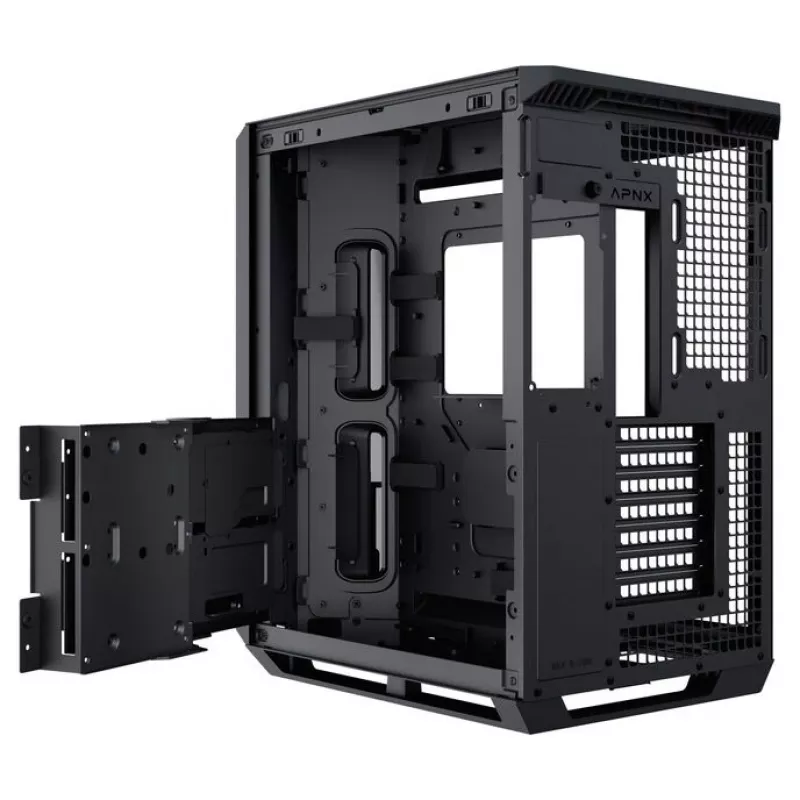 APNX V1-BK-v1 Midi Tower, juodas