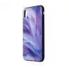 Telefono dėklas Tellur Cover Glass Print, iPhone XS Max — spausdintas stiklinis galinis apsauginis dėklas