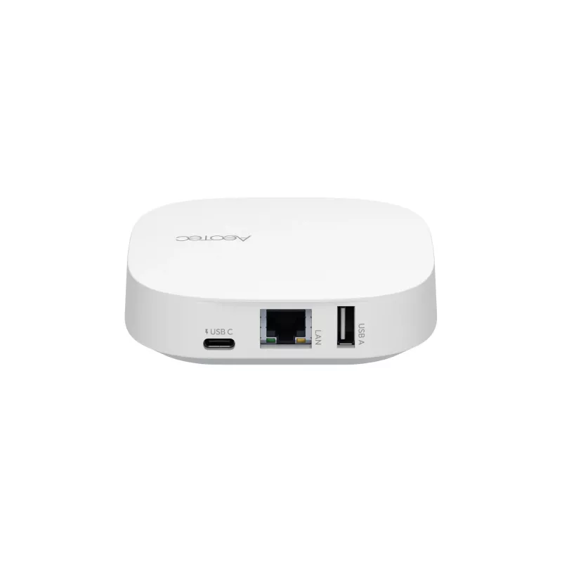 AEOTEC Smart Home Hub 2 – išmanusis namų centras, veikia kaip SmartThings šliuzas, EU, Z-Wave, Zigbee 3.0, WiFi | GP-AEOHUBV4EU | Baltas